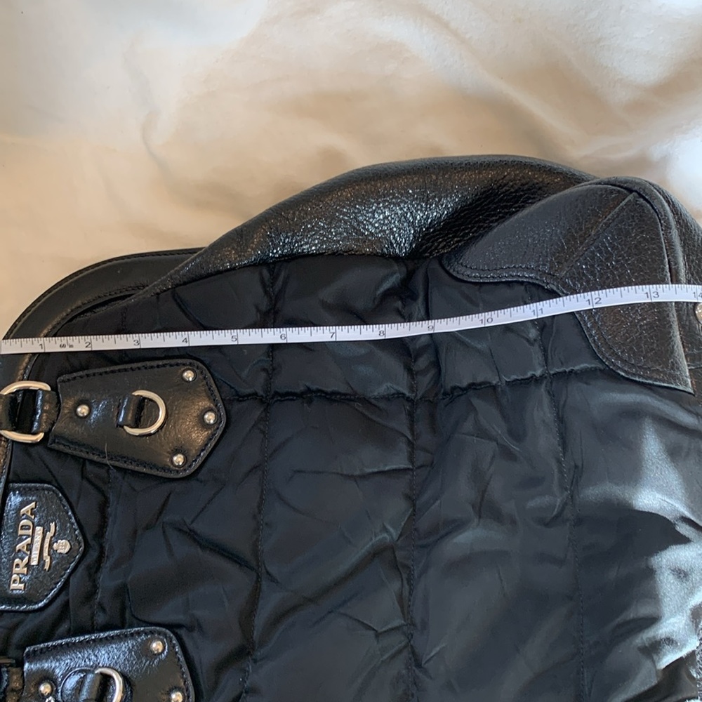 Prada Tessuto Nylon & Cuervo Leather - Picture 13 of 14